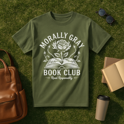 Morally Gray Book Club T-Shirt