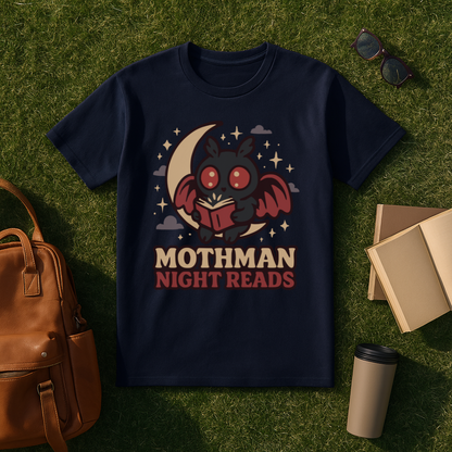 Mothman Night Reads T-Shirt