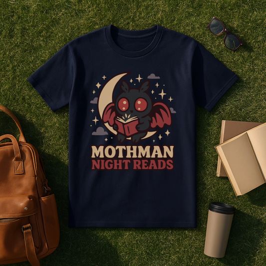 Mothman Night Reads T-Shirt