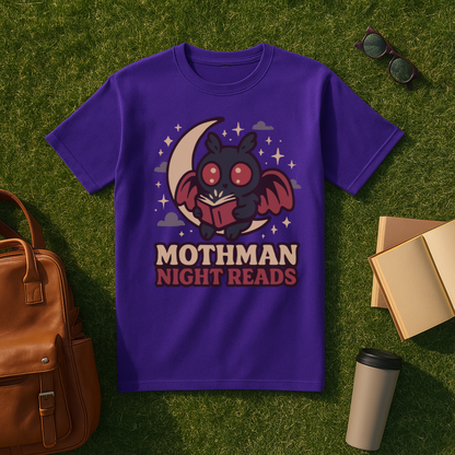 Mothman Night Reads T-Shirt