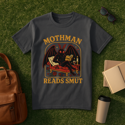 Mothman Reads Smut T-Shirt