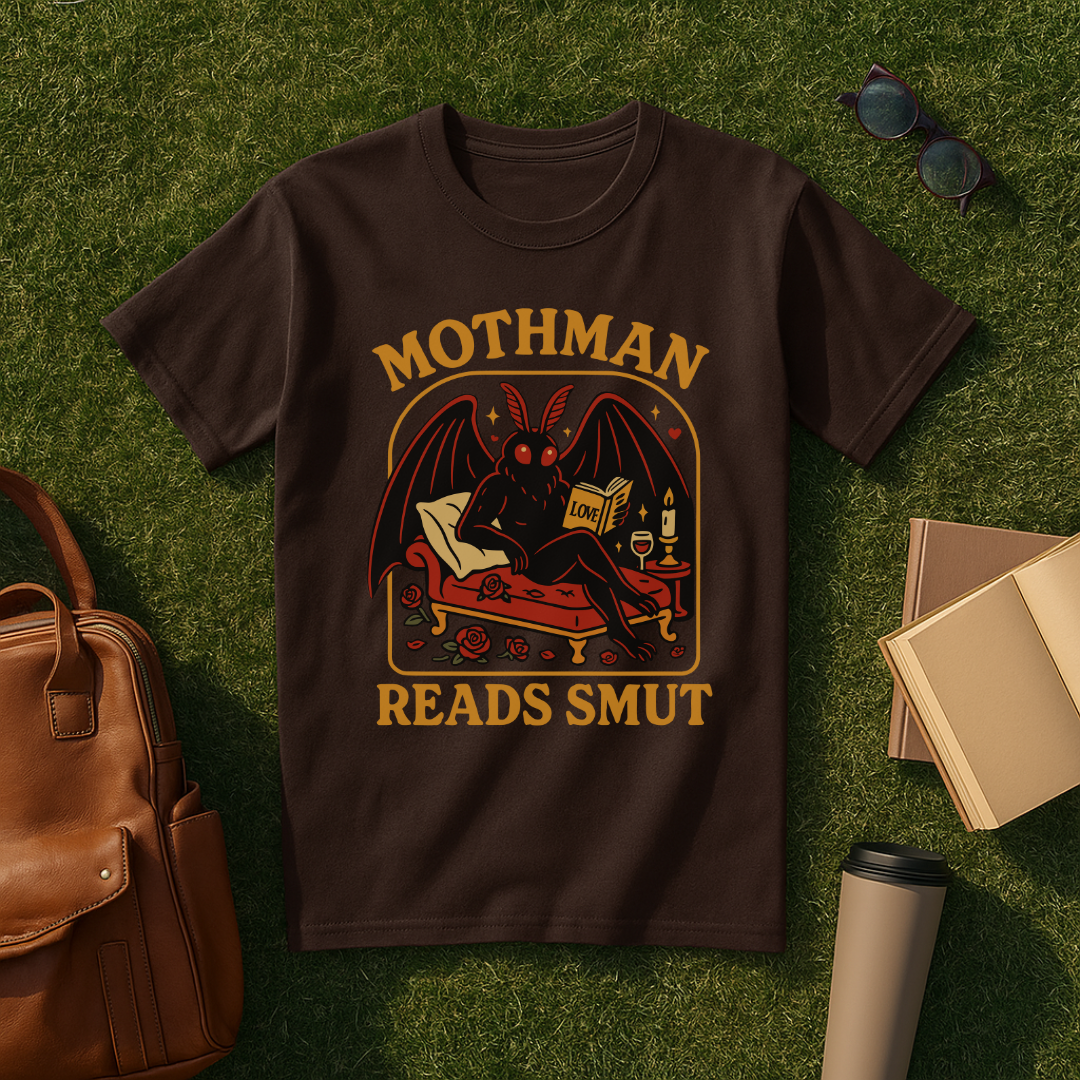 Mothman Reads Smut T-Shirt
