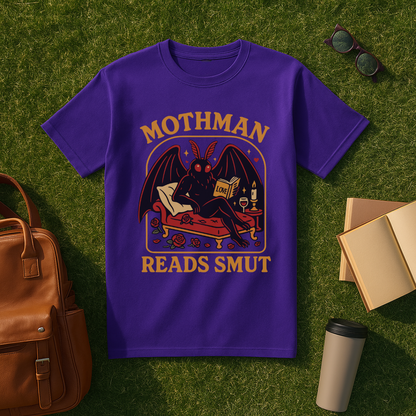 Mothman Reads Smut T-Shirt