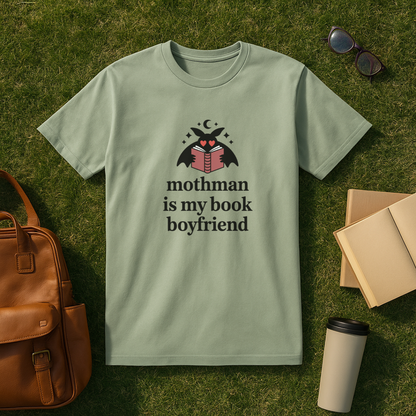 Mothman is My Book Boyfriend T-Shirt