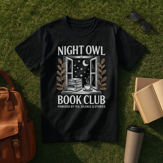 Night Owl Book Club T-Shirt