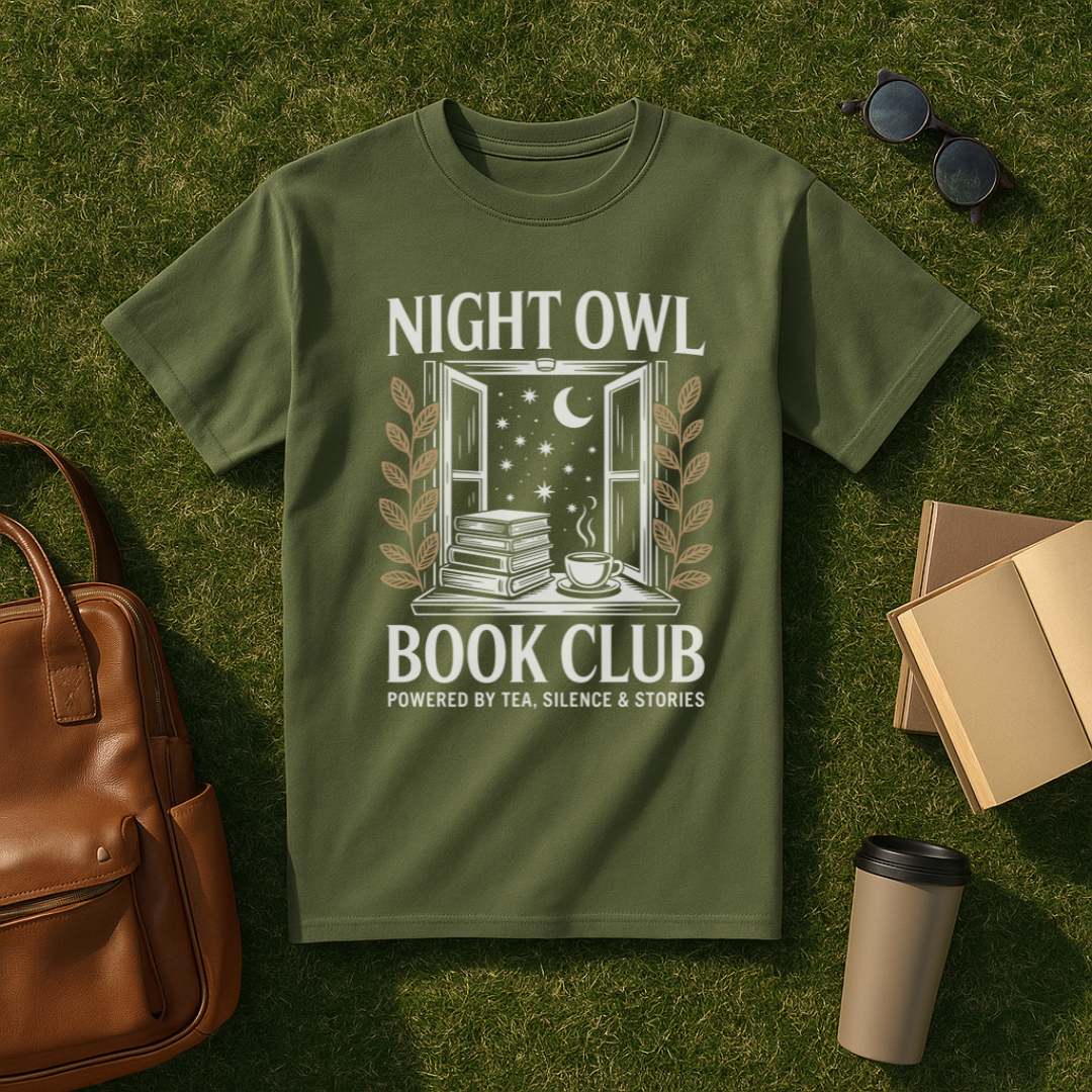 Night Owl Book Club T-Shirt