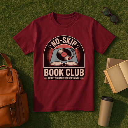 No-Skip Book Club T-Shirt
