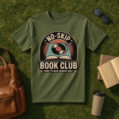 No-Skip Book Club T-Shirt