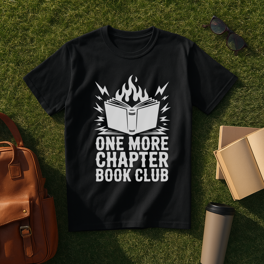 One More Chapter Book Club T-Shirt