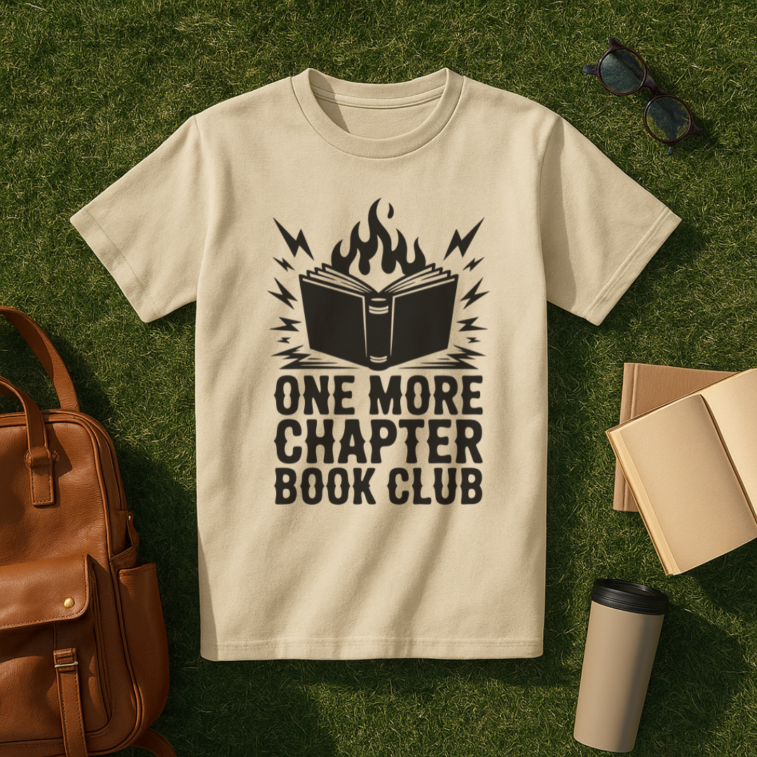 One More Chapter Book Club T-Shirt