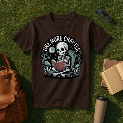 One More Chapter Skelly T-Shirt