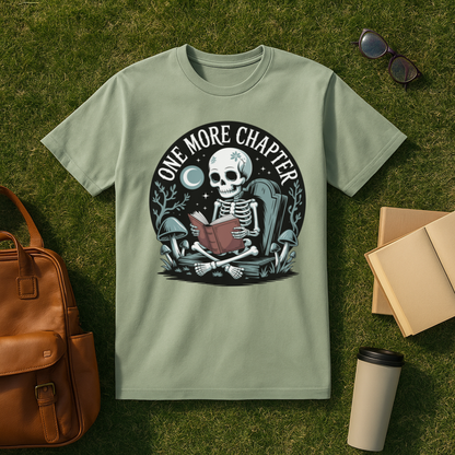 One More Chapter Skelly T-Shirt