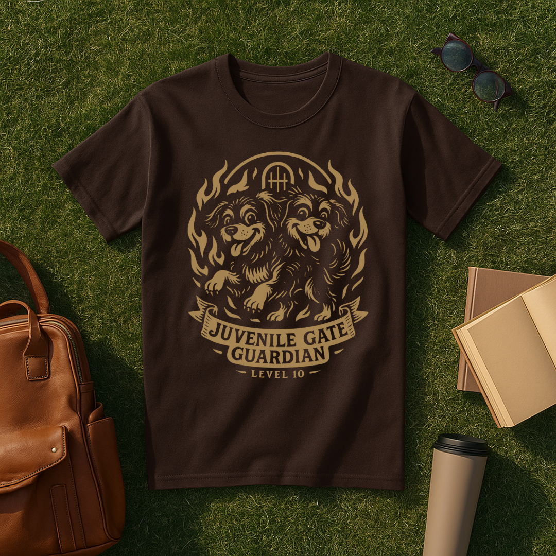 Orthrus Gold Juvenile Gate Guardian T-Shirt