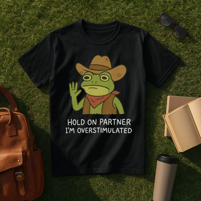 Overstimulated Frog T-Shirt