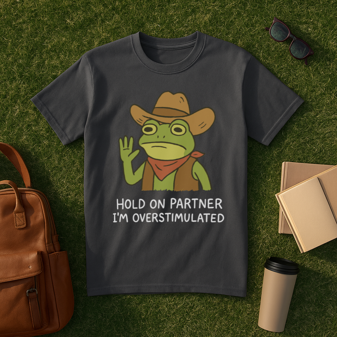 Overstimulated Frog T-Shirt