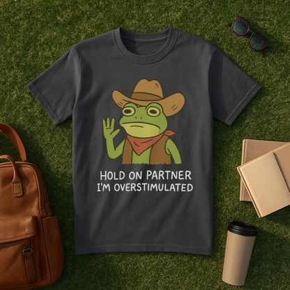 Overstimulated Frog T-Shirt
