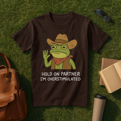 Overstimulated Frog T-Shirt