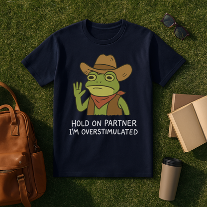 Overstimulated Frog T-Shirt
