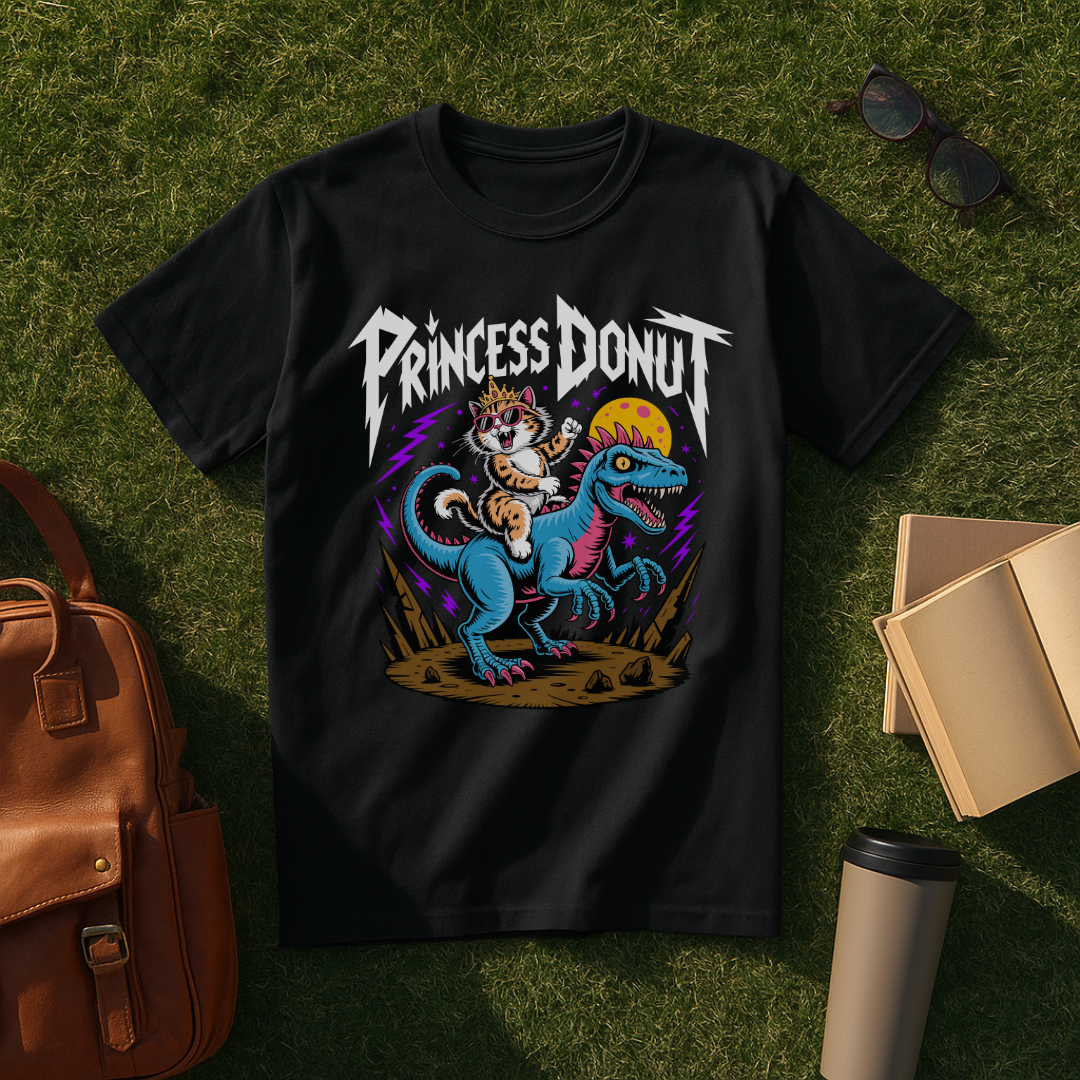 Princess Donut & Mongo Metal T-Shirt