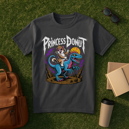 Princess Donut & Mongo Metal T-Shirt
