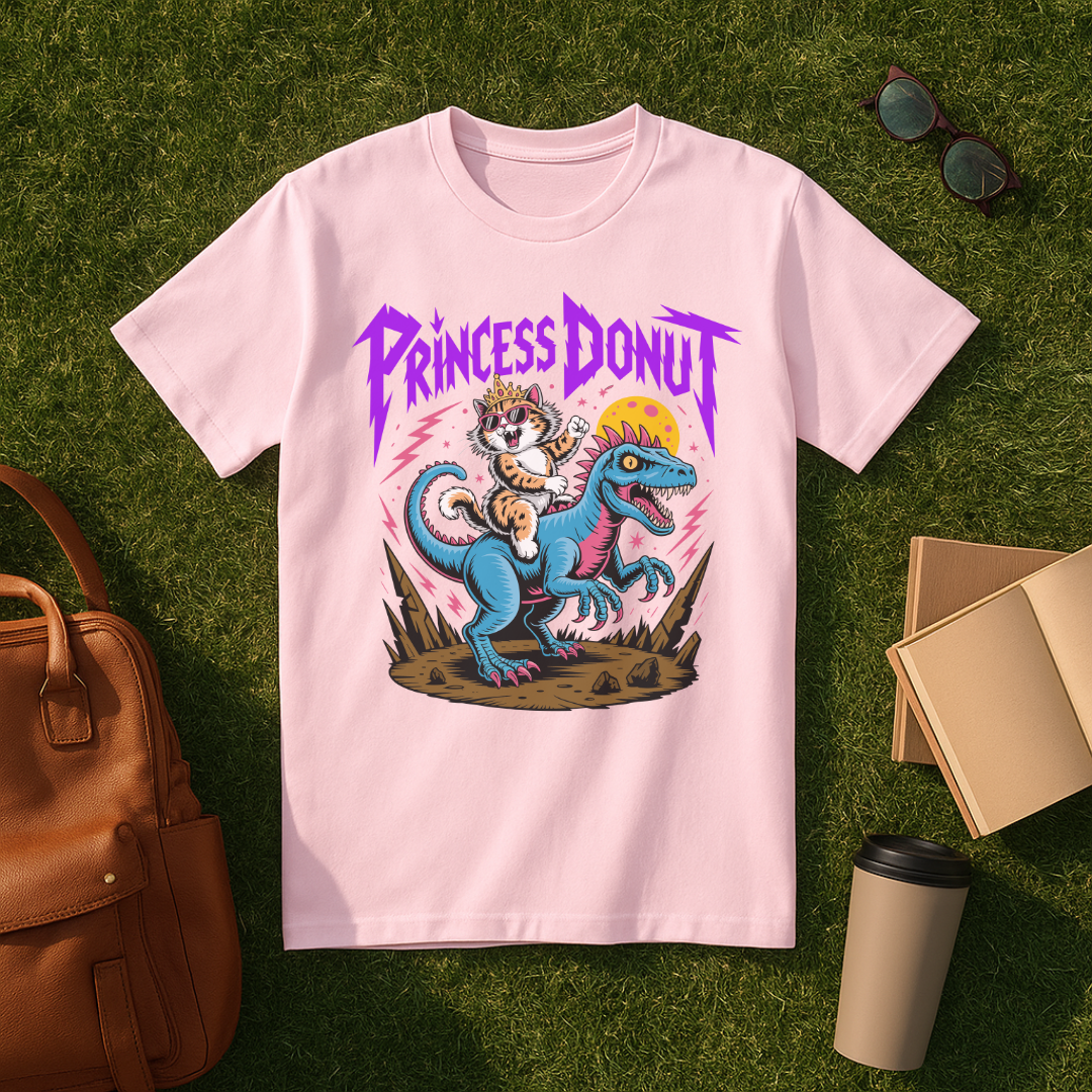 Princess Donut & Mongo Metal T-Shirt