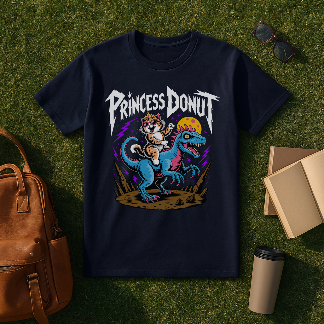 Princess Donut & Mongo Metal T-Shirt