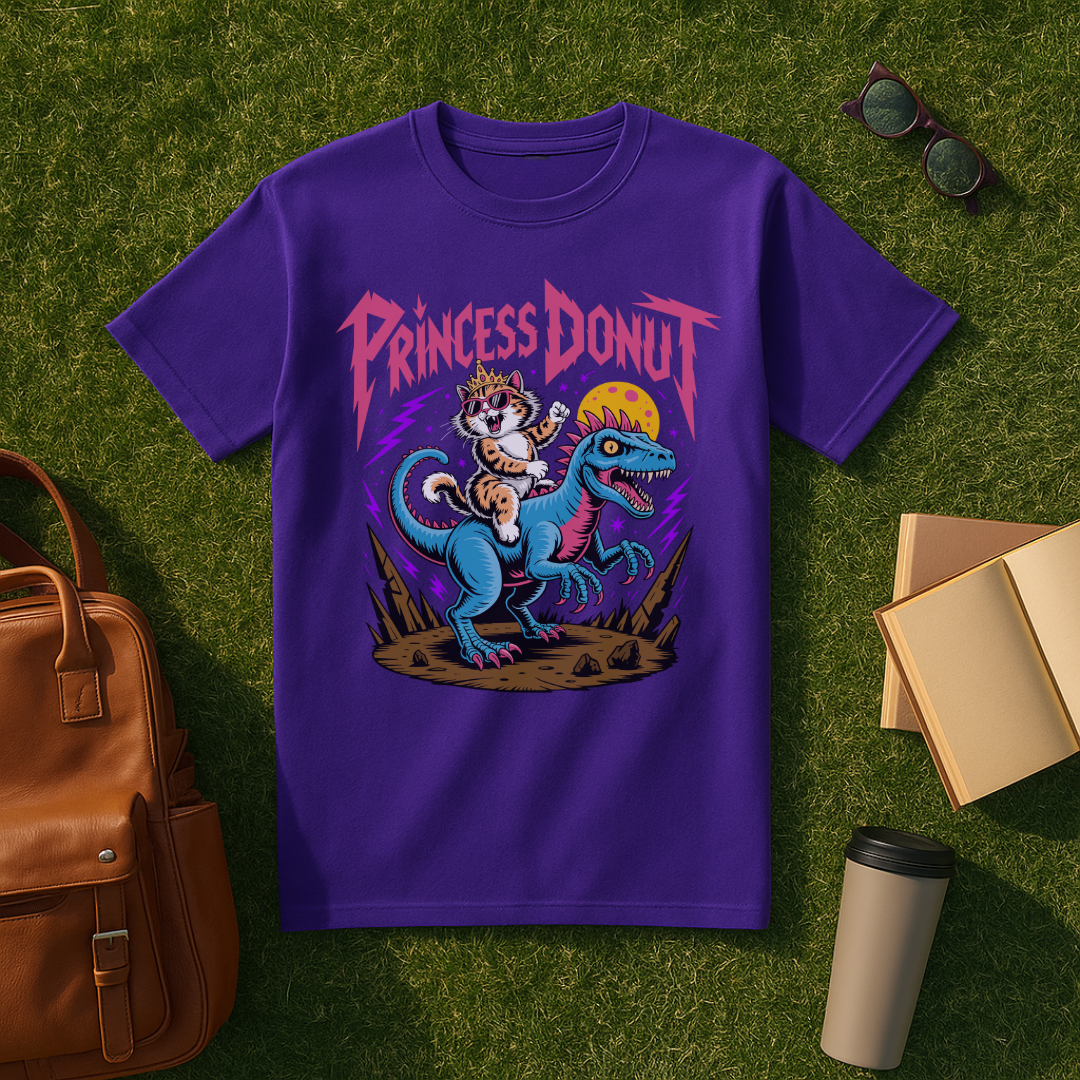 Princess Donut & Mongo Metal T-Shirt