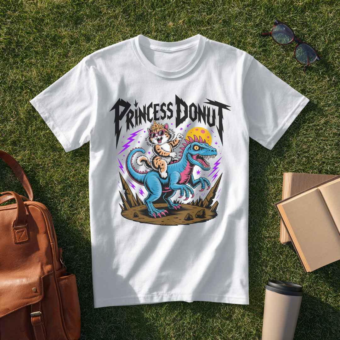Princess Donut & Mongo Metal T-Shirt