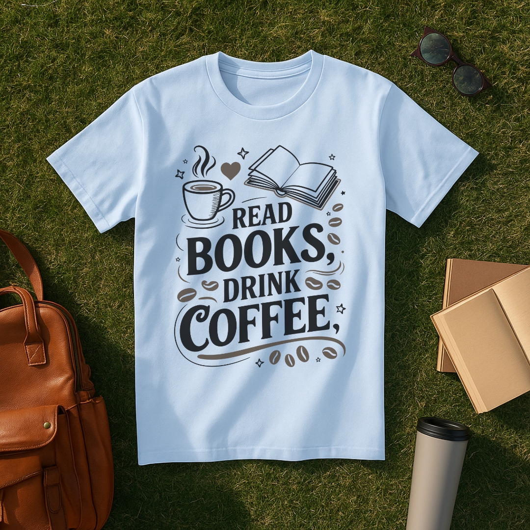 Read Books, Drink Coffee T-Shirt