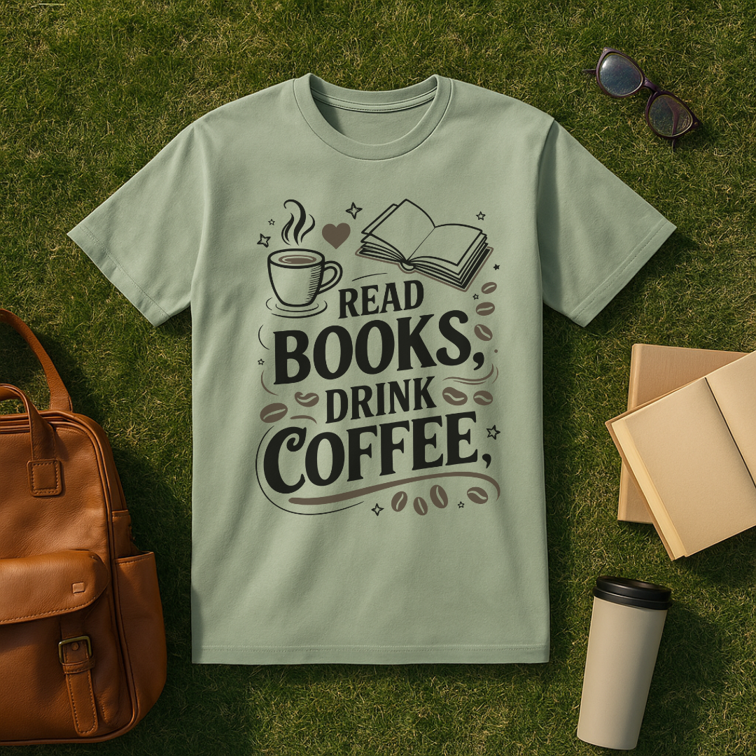 Read Books, Drink Coffee T-Shirt
