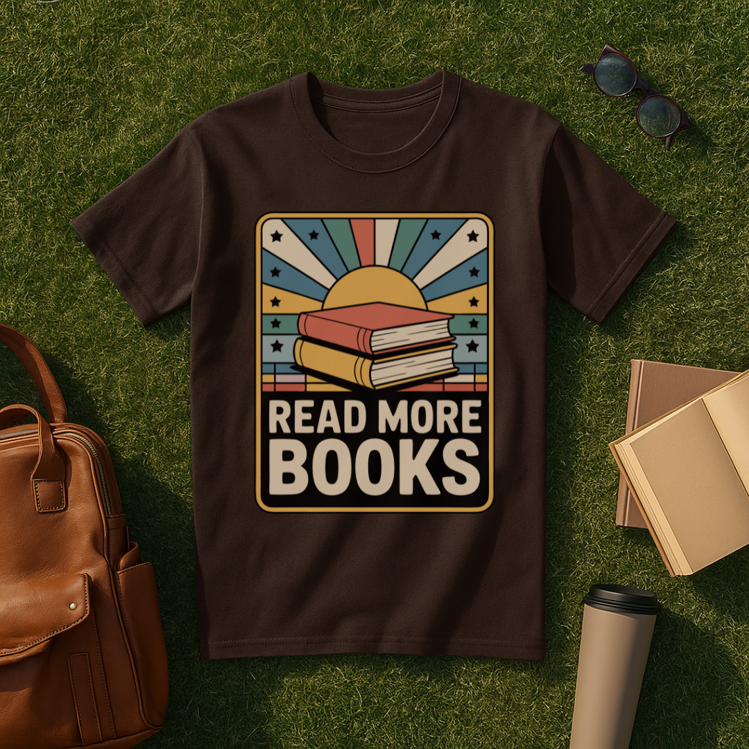 Read More Books Library Poster T-Shirt