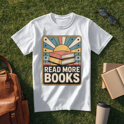 Read More Books Library Poster T-Shirt