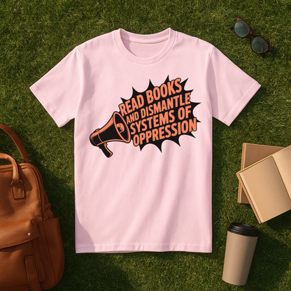 Read Books Megaphone T-Shirt