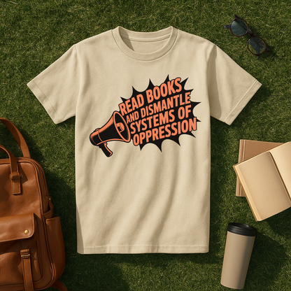 Read Books Megaphone T-Shirt