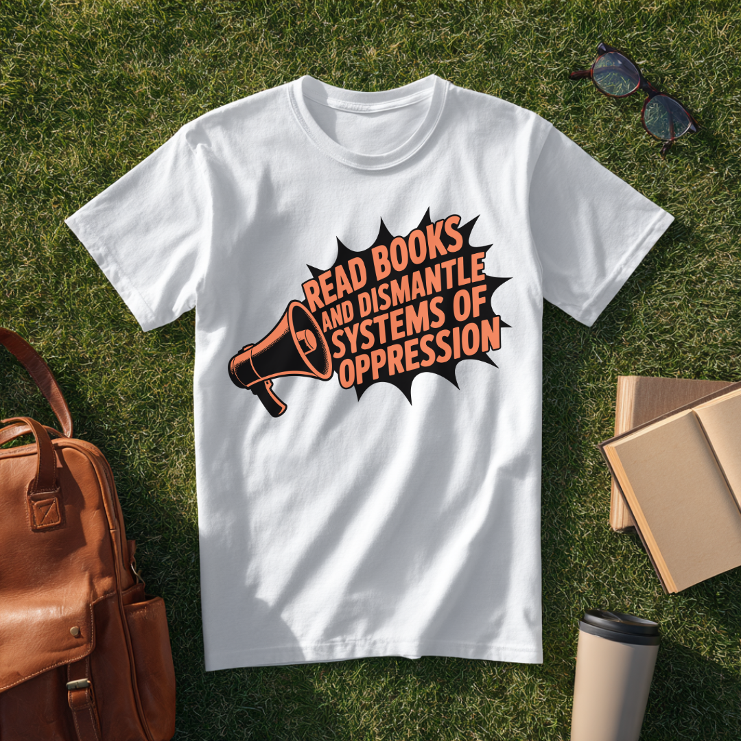 Read Books Megaphone T-Shirt