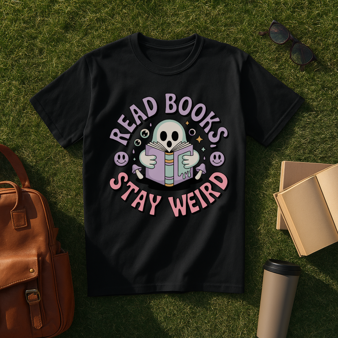 Read Books, Stay Weird T-Shirt