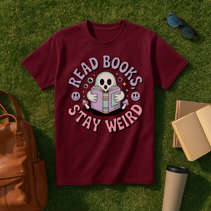 Read Books, Stay Weird T-Shirt