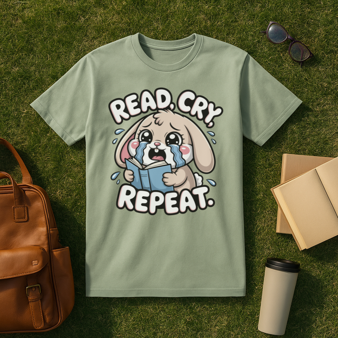 Read, Cry, Repeat T-Shirt