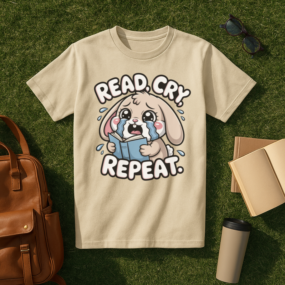 Read, Cry, Repeat T-Shirt