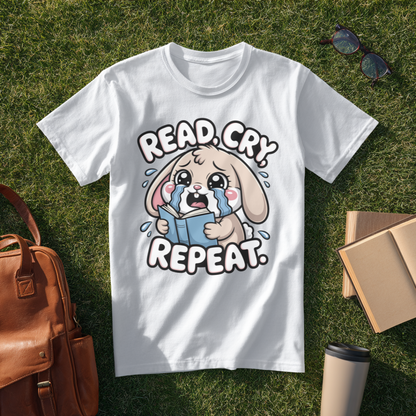 Read, Cry, Repeat T-Shirt