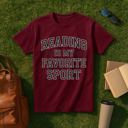 Reading is My Favorite Sport T-Shirt