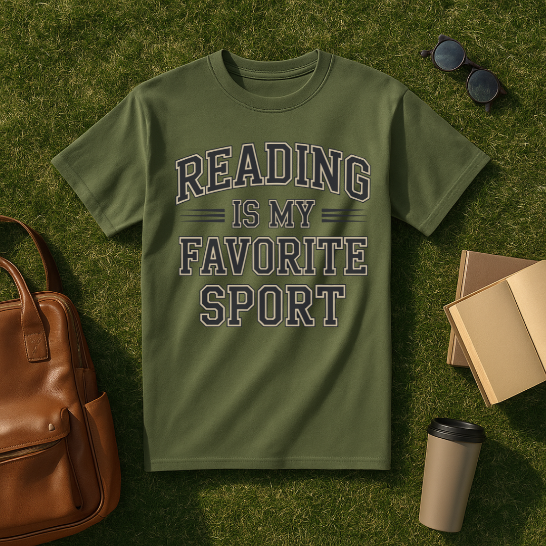 Reading is My Favorite Sport T-Shirt