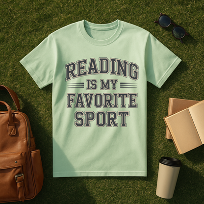 Reading is My Favorite Sport T-Shirt