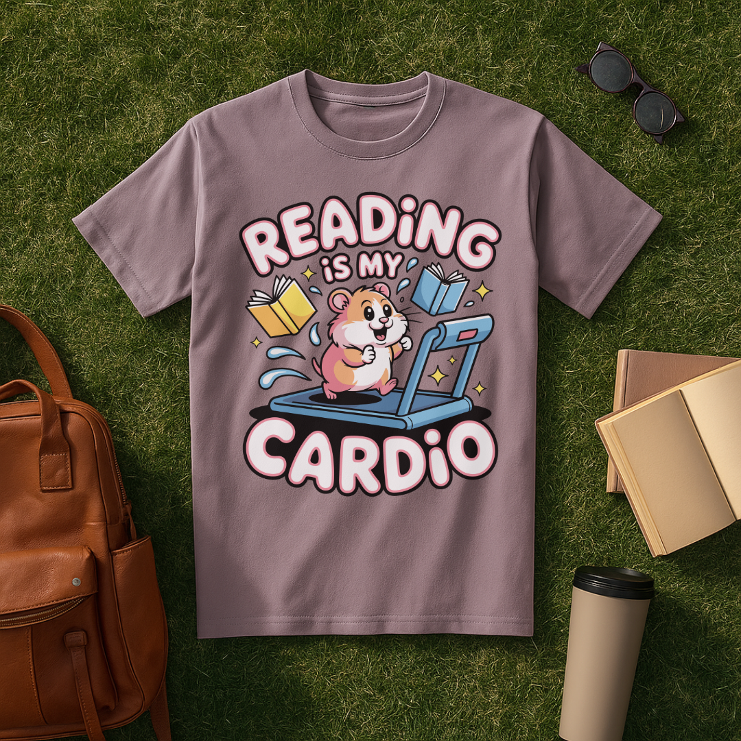 Reading is My Cardio T-Shirt
