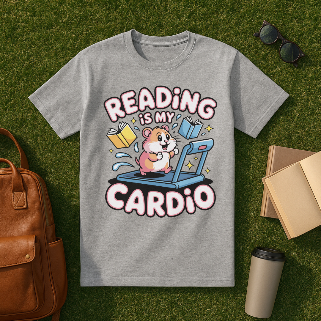 Reading is My Cardio T-Shirt