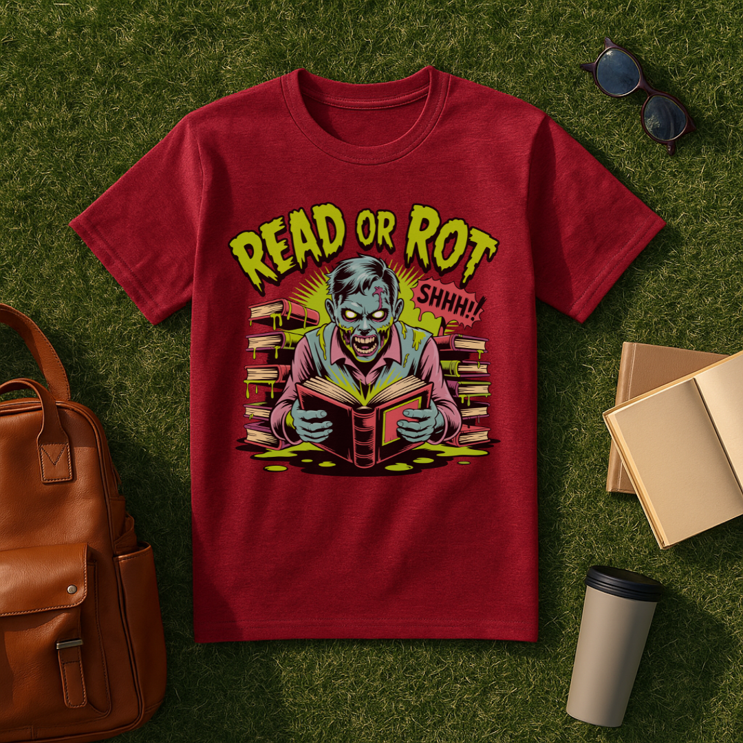 Read or Rot Zombie T-Shirt