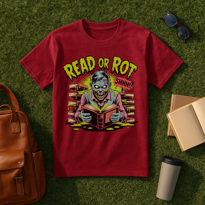 Read or Rot Zombie T-Shirt