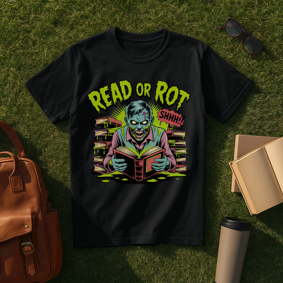 Read or Rot Zombie T-Shirt