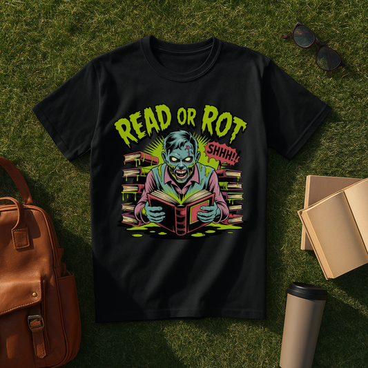 Read or Rot Zombie T-Shirt