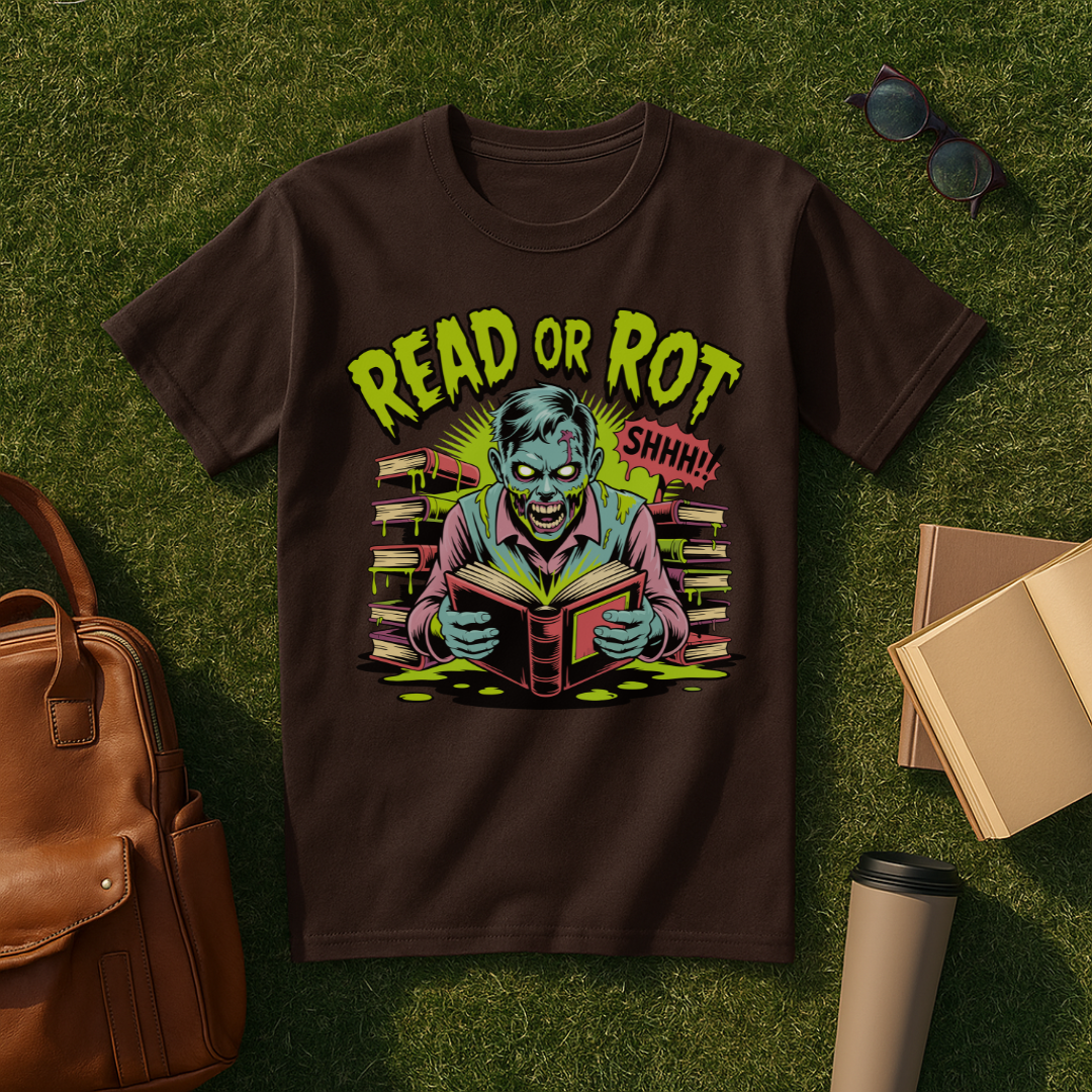 Read or Rot Zombie T-Shirt